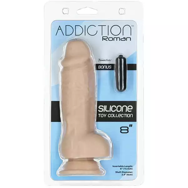 Addiction-8-inch-Roman-Dildo-Beige