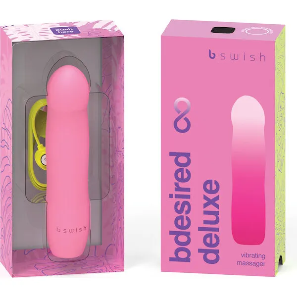 Bdesired Infinite Deluxe Flamingo Vibrator - Pink
