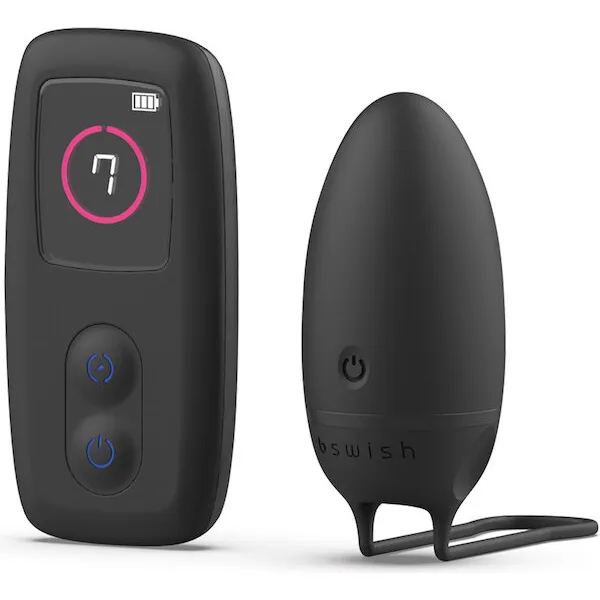 Bnaughty Premium Unleashed Remote Control Bullet - Noir