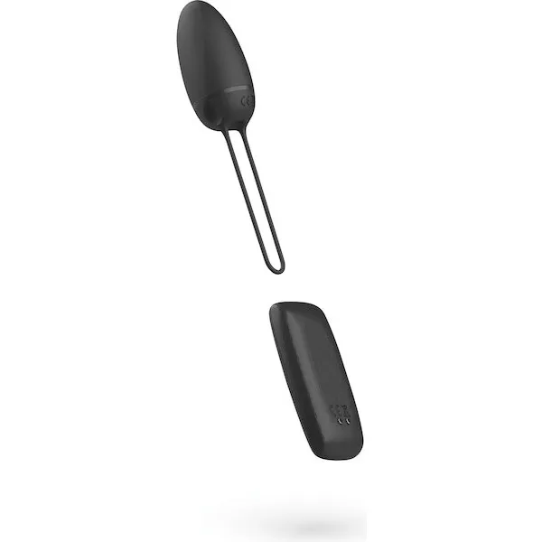Bnaughty Premium Unleashed Remote Control Bullet - Noir