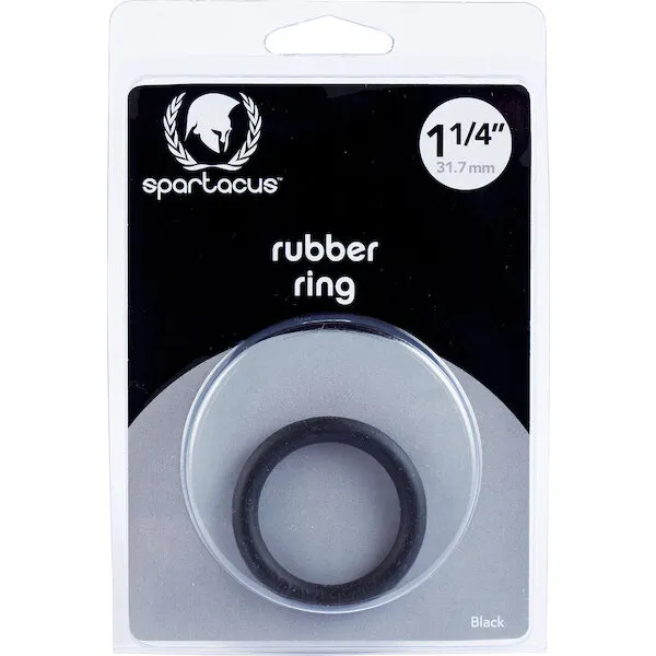 Spartacus-1-25-inch-Rubber-Cock-Ring-Black