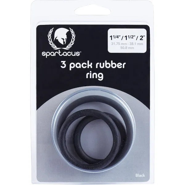 Spartacus-Rubber-Cock-Ring-Set-Black-Pack-of-3