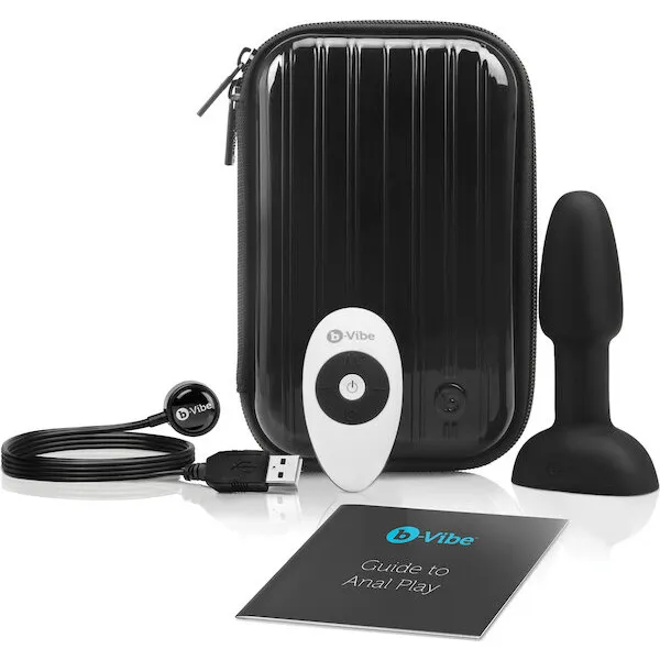 b-Vibe-Petite-Rimming-Plug-Black