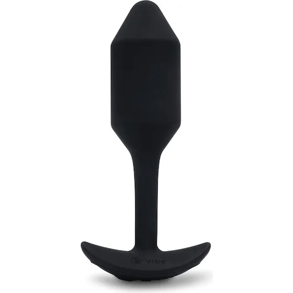 b-Vibe-Vibrating-Weighted-Snug-Plug-M-112-g-Black