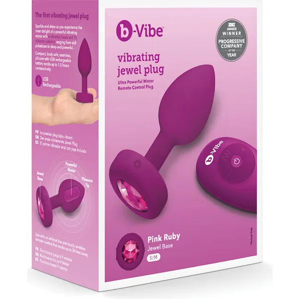 b-Vibe-Remote-Control-Vibrating-Jewel-Plug-S-M-Fuchsia