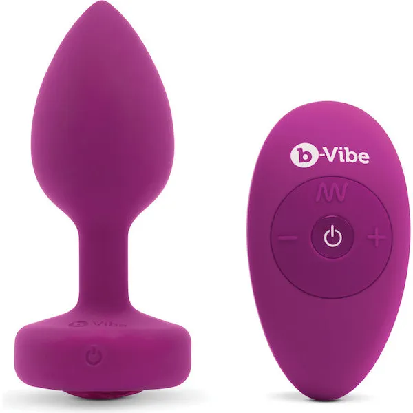b-Vibe-Remote-Control-Vibrating-Jewel-Plug-S-M-Fuchsia