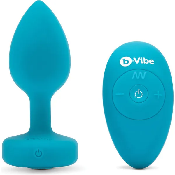 b-Vibe-Remote-Control-Vibrating-Jewel-Plug-S-M-Teal