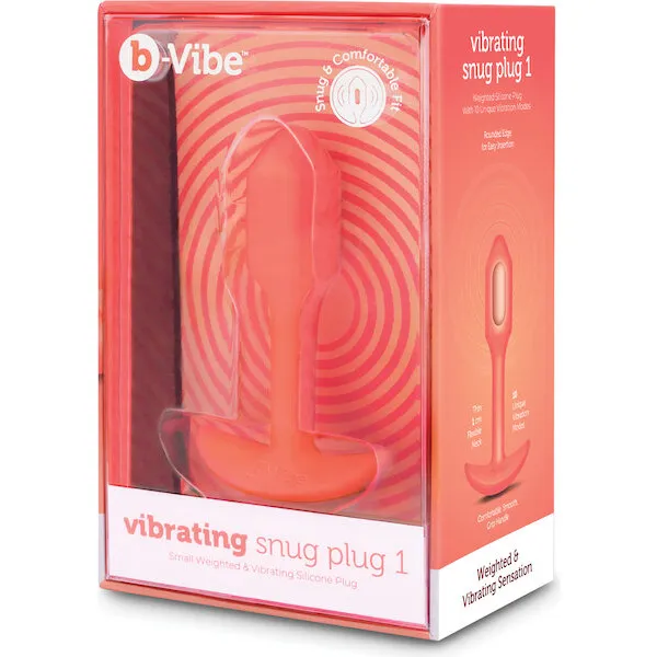b-Vibe-Vibrating-Snug-Plug-Small-Orange