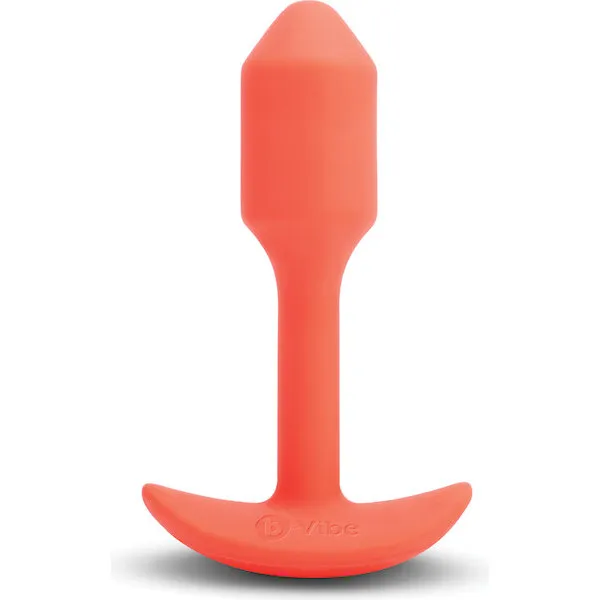 b-Vibe-Vibrating-Snug-Plug-Small-Orange