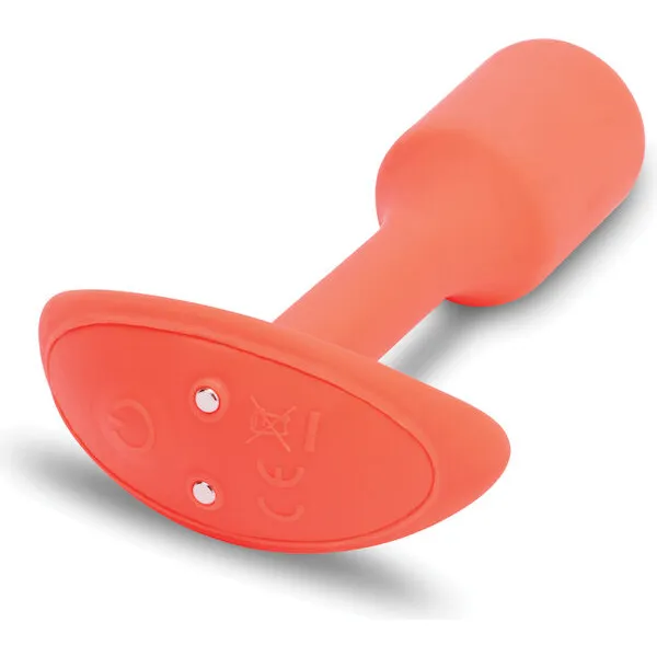 b-Vibe-Vibrating-Snug-Plug-Small-Orange