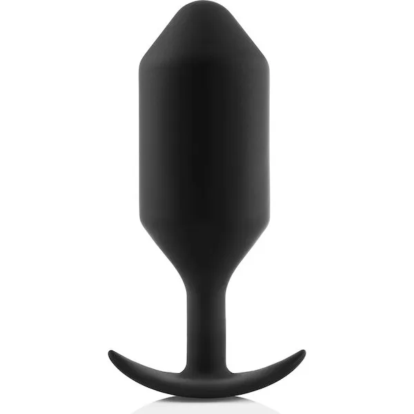 b-Vibe Weighted Snug Plug 7 - 600 g Black