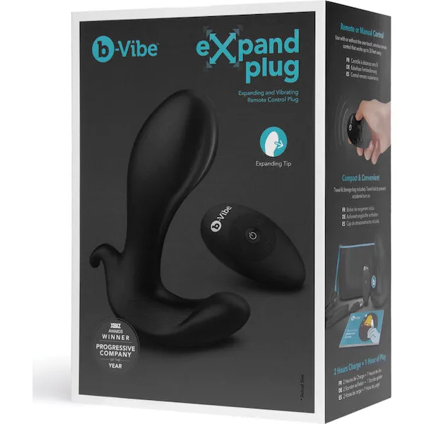 b-Vibe-Expand-Plug-Black