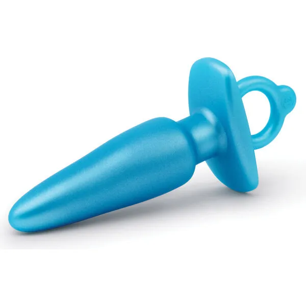 b-Vibe-Butties-Sleek-Tapered-Plug-Blue