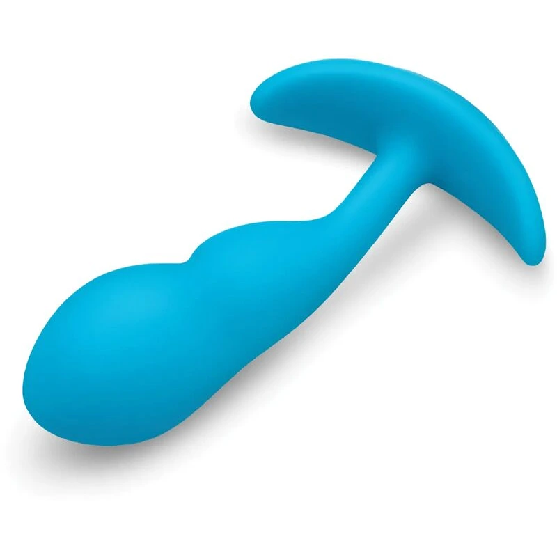 b-Vibe Remote Control P-Spot Snug Plug - Blue
