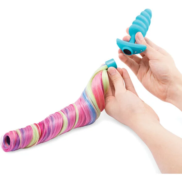 b-Vibe-Unicorn-Tail-Vibrating-Butt-Plug-Special-Edition