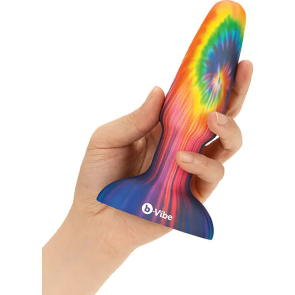 b-Vibe Peace & Love Tie-Dye Rimming Plug - Special Edition