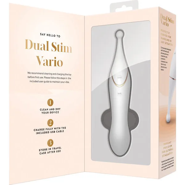 XGen Bodywand Dual Stim Vario - White