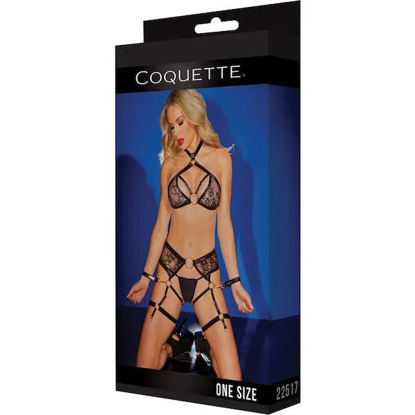 Black-Label-Strappy-Detail-Halter-Top-Crotchless-Panty-Garters-and-Restraints-Black-O-S