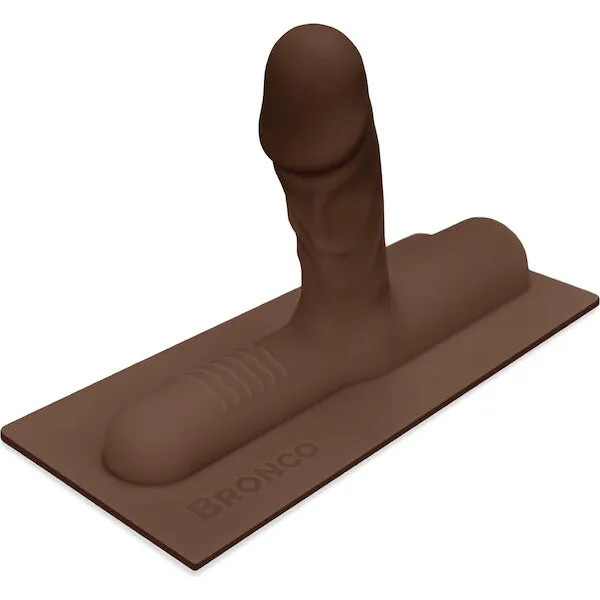 The-Cowgirl-Bronco-Silicone-Attachment-Chocolate