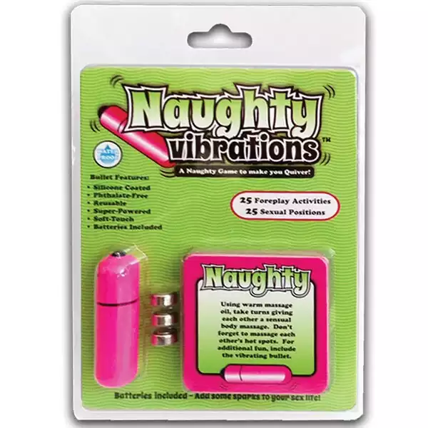 Naughty Vibrations Game w/Bullet