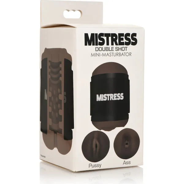 Curve-Toys-Mistress-Double-Shot-Mini-Masturbator-Pussy-and-Ass-Dark