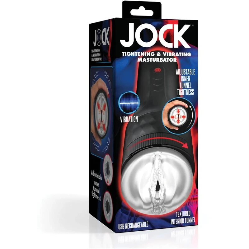 Curve Toys Jock Tightening & Vibrating Masturbator