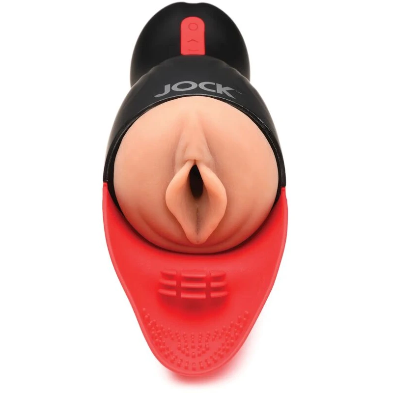 Curve Toys Jock Sucking & Vibrating Pussy Masturbator