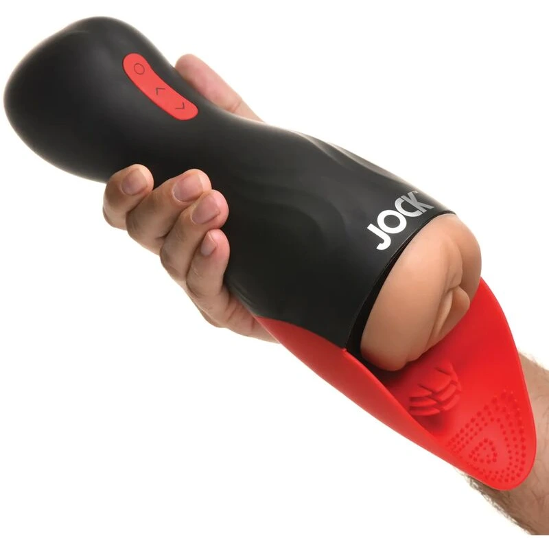 Curve Toys Jock Sucking & Vibrating Pussy Masturbator