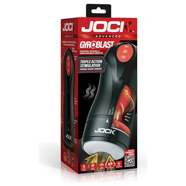 Curve Toys Jock Gyroblast Gyrating, Sucking, & Vibrating Masturbator