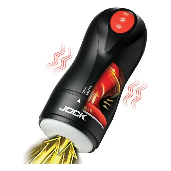 Curve Toys Jock Gyroblast Gyrating, Sucking, & Vibrating Masturbator