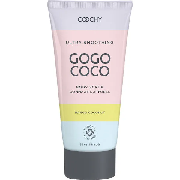COOCHY-Ultra-Smoothing-Body-Scrub-5-oz-Mango-Coconut