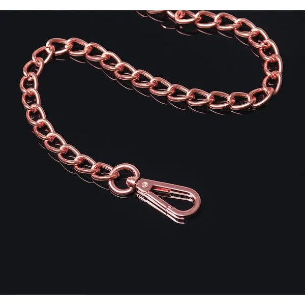 Pleasure-Collection-Leash-Black-Rose-Gold