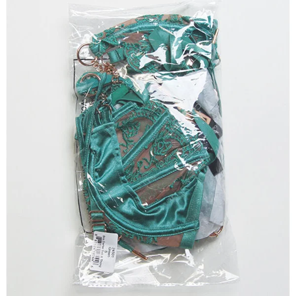 Pleasure-Collection-Master-and-Muse-Bra-w-Garter-and-Thong-3-pc-Set-Green-MD