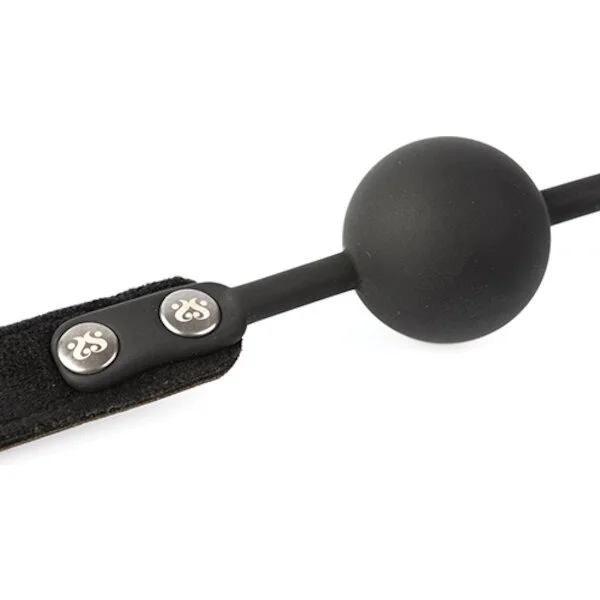 Sei-Mio-Strictly-Come-Quietly-Soft-Strap-Silicone-Ball-Gage-Black