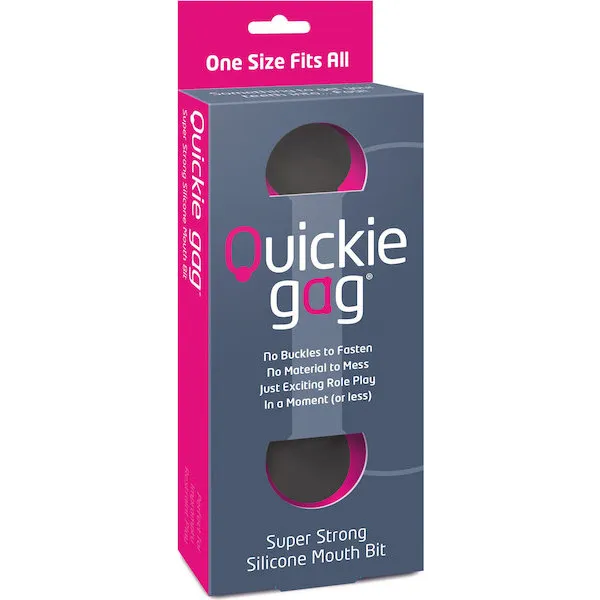 Quickie-Bit-Gag-One-Size-Black