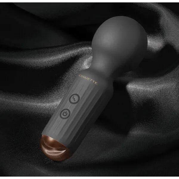 Coquette The Small Wonder Mini Wand - Black/Rose Gold