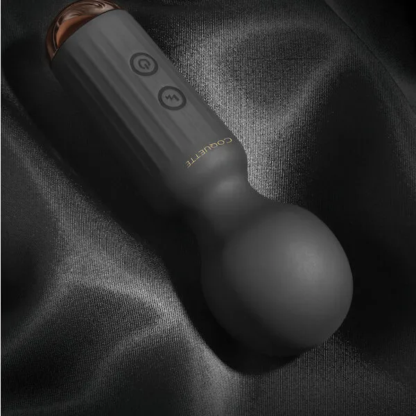 Coquette The Small Wonder Mini Wand - Black/Rose Gold