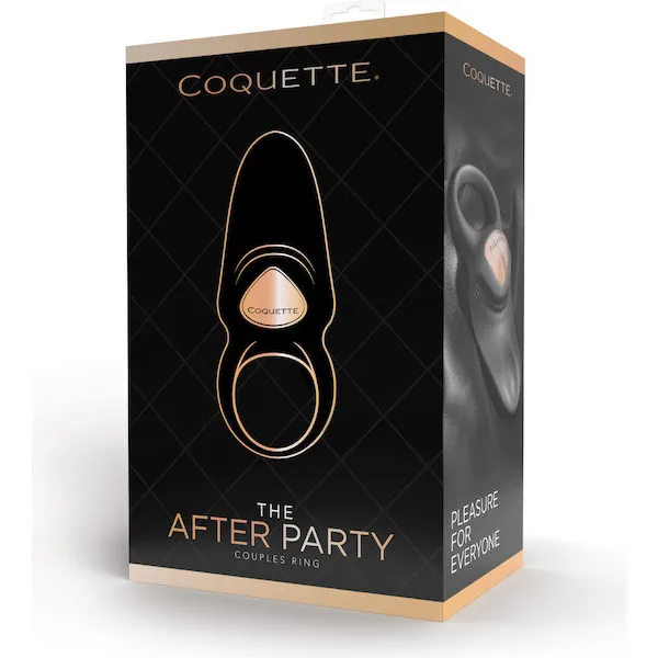 Coquette The After Party Couples Ring - Black/Rose Gold