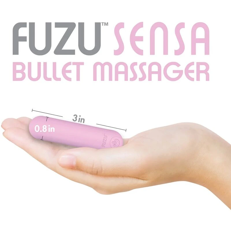 Fuzu-Sensa-Activated-Rechargeable-Bullet-Massager-Pastel-Pink