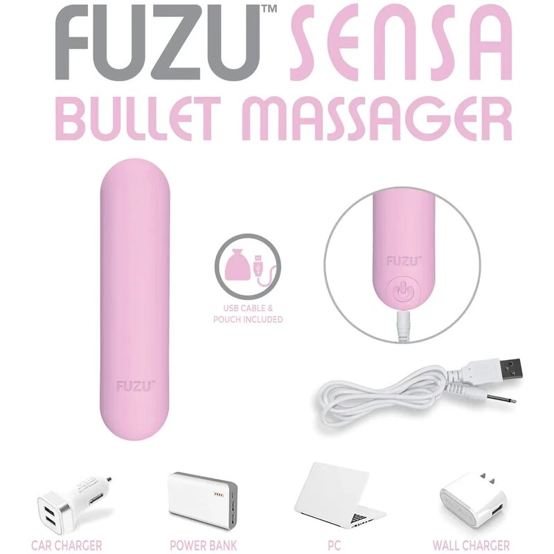 Fuzu-Sensa-Activated-Rechargeable-Bullet-Massager-Pastel-Pink