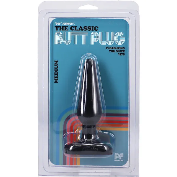 Classic-Butt-Plug-Medium-Black