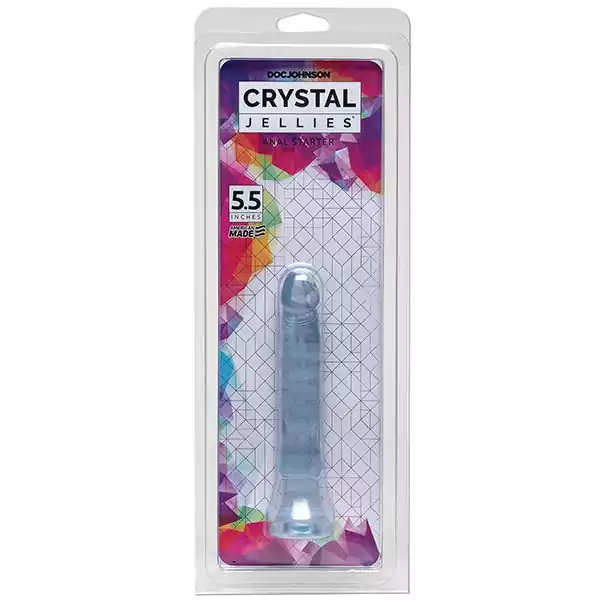 Crystal-Jellies-6-inch-Anal-Starter-Clear