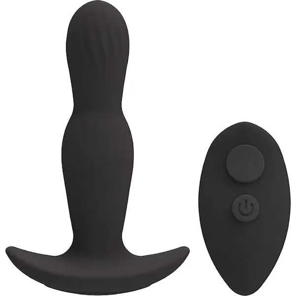 A-Play-Expander-Rechargeable-Silicone-Anal-Plug-w-Remote-Black