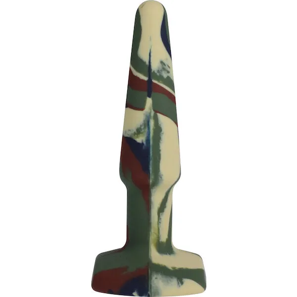 A-Play-4-inch-Groovy-Silicone-Anal-Plug-Camouflage