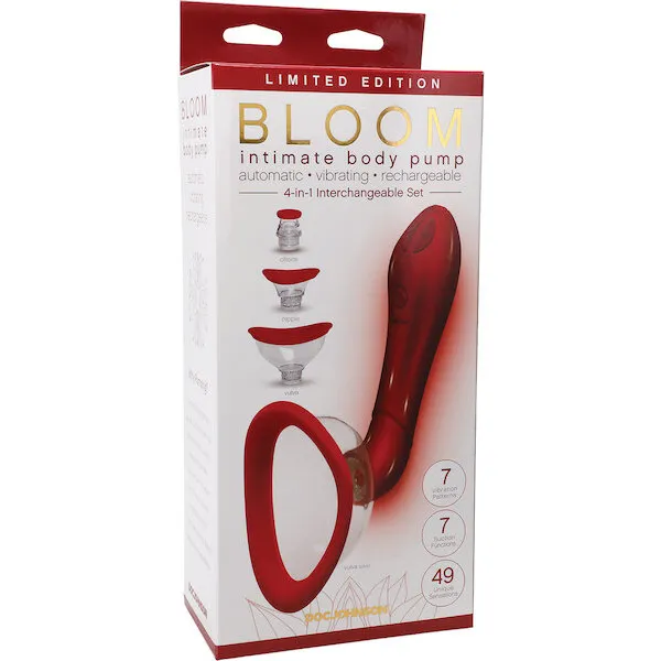 Bloom-Intimate-Body-Automatic-Vibrating-Rechargeable-Pump-Limited-Edition-Red