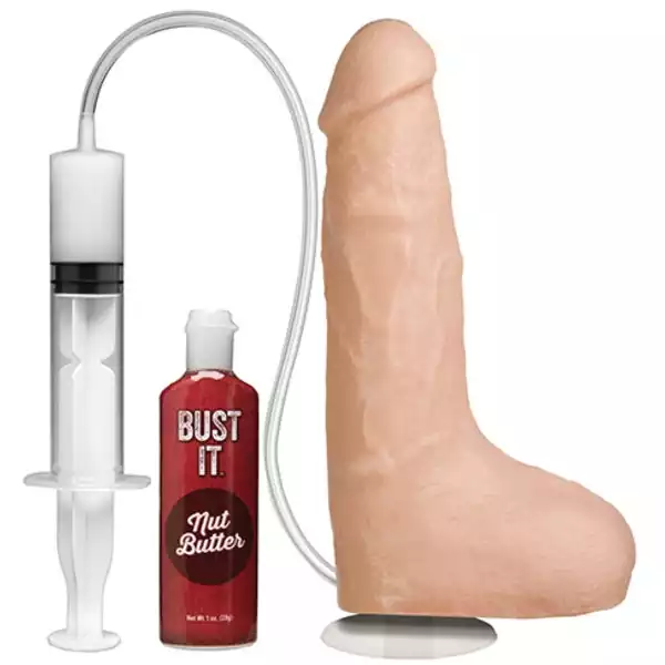 Bust-It-Squirting-Realistic-Cock-w-1-oz-Nut-Butter-Flesh