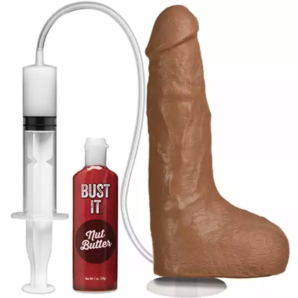 Bust-It-Squirting-Realistic-Cock-w-1-oz-Nut-Butter-Brown
