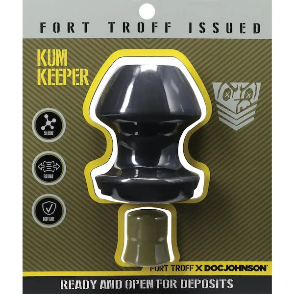 Fort-Troff-Kum-Keeper-Anal-Plug-Large-Black