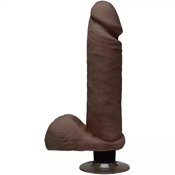 The-D-8-inch-Perfect-D-Vibrating-Cock-w-Balls-Chocolate