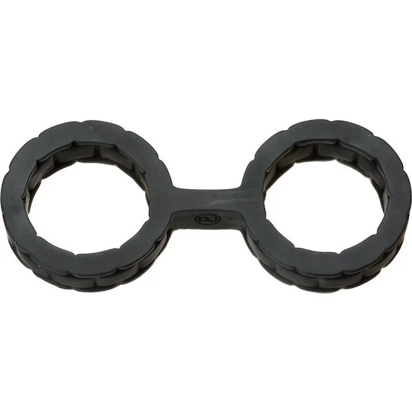 Japanese-Bondage-Silicone-Cuffs-Small-Black